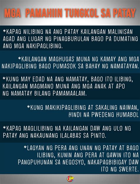 pamahiin sa libing|Pamahiin Sa Patay Na Sinusunod Pa .